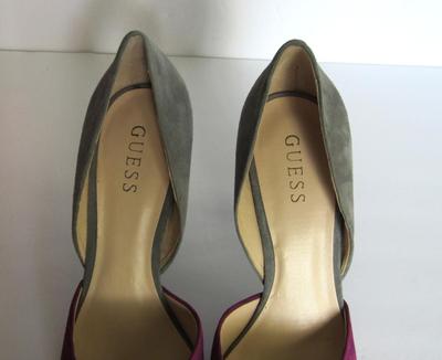 Super Nice Women's Suede Stelittos, Guess, 3 Color, Pretty