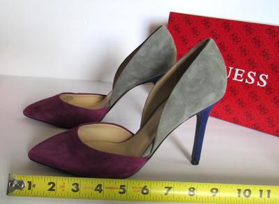 Super Nice Women's Suede Stelittos, Guess, 3 Color, Pretty