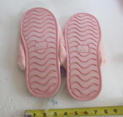 Women's So Soft and Furry Slippers, Never Used, 9-10