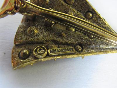 Vintage Jewelry, Hollycraft Tree Pin, GF Earrings, Faux Pearls, More