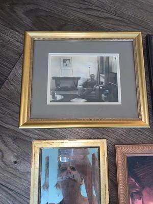 Antique Frames, Artwork and Mirror