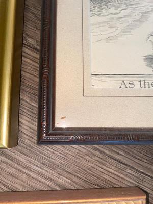Antique Frames, Artwork and Mirror