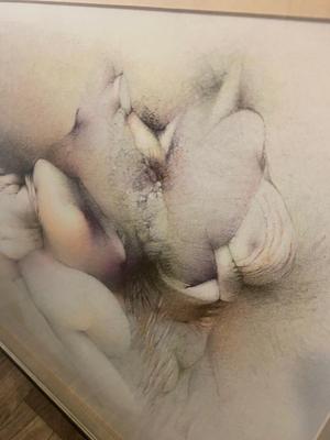 Signed And Numbered Original Artwork by María Teresa Toral “Stone Captivity II” 39 of 95