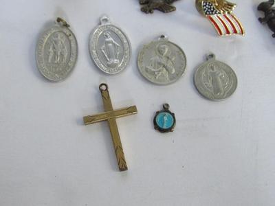 Religious Charms and Thimbles, Read Description