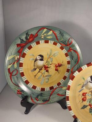 Lenox Winter Greetings Dinnerware- Approx 32 Pieces- Four Designs