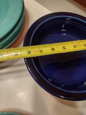 Assorted Fiesta Ware Dinnerware- 13 Pieces