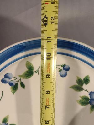 L.L. Bean Dinnerware- Blueberry Pattern- Approx 31 Pieces