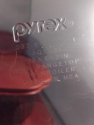 Pyrex and Corningware Visions Cranberry Glass Bakeware