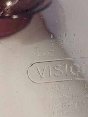Pyrex and Corningware Visions Cranberry Glass Bakeware