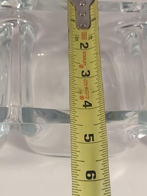 Krosno Polish Glass Three Section Relish Tray