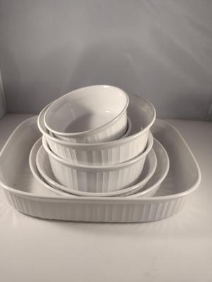 Corningware French White Bakeware
