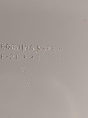 Corningware French White Bakeware
