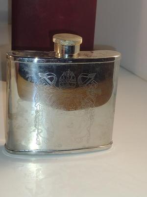 Assorted Bar Ware- Wine Cooler, Shakers, Flasks, etc.
