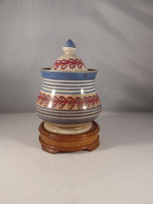 18th Century Creamware Sugar Bowl
