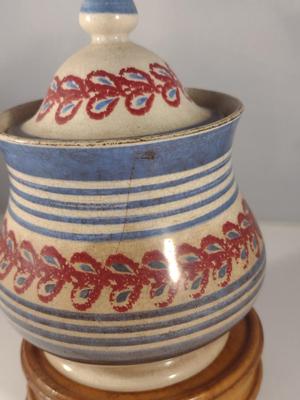 18th Century Creamware Sugar Bowl