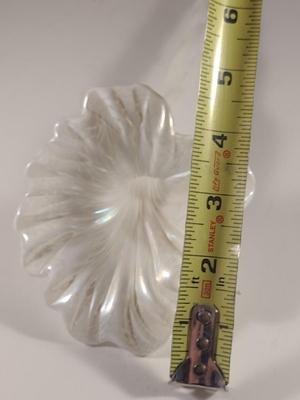 Long Stem Art Glass Flower/Bud Vase- Approx 13 1/2" Long