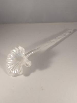 Long Stem Art Glass Flower/Bud Vase- Approx 13 1/2" Long