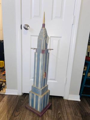 Super Cool Sears Tower Bird House standing 43” Tall