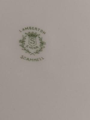 Fruit Design Dinnerware- Lamberton Scammell and Schumann Arzberg Echt Cobalt Bountiful- 18 Pieces