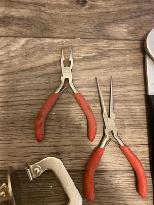 An Assortment of Plier Type Tools