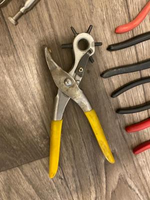 An Assortment of Plier Type Tools