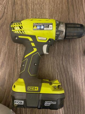 Very Nice RYOBI 18v Cordless Drill w/2 Batteries in Original Box