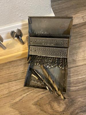 An Assortment of Drill bits. And Forster Bits