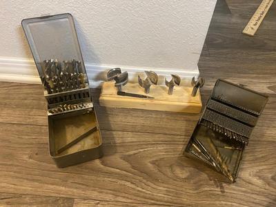 An Assortment of Drill bits. And Forster Bits