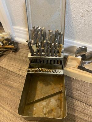 An Assortment of Drill bits. And Forster Bits