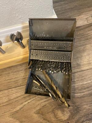 An Assortment of Drill bits. And Forster Bits