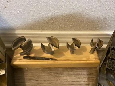 An Assortment of Drill bits. And Forster Bits