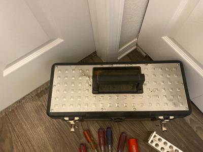 Stainless Steel Tool Chest and Tools