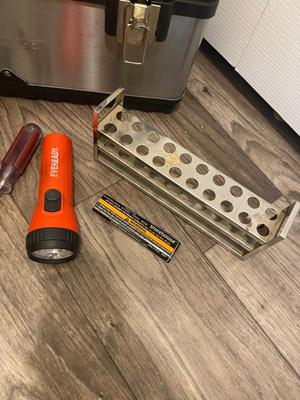 Stainless Steel Tool Chest and Tools