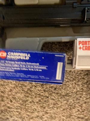 Porter Cable 18G Pneumatic Brad Nailer