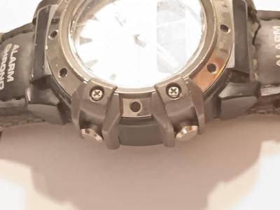 Sports watch = 165 FT. Water resistant wristwatch with Velcro band