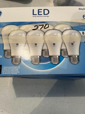 Three (3) Boxes of GE LED Light Bulbs