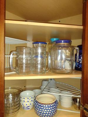 Collection of Kitchen Goods- Dinnerware, Drink Ware, Bake Ware, Cook Ware, Utensils, etc.