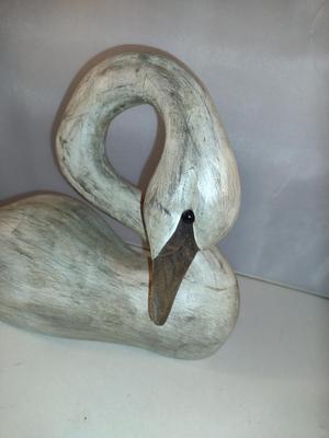 Stanstead Collection Hand Carved Swan Decoy