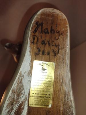 Stanstead Collection Hand Carved Swan Decoy