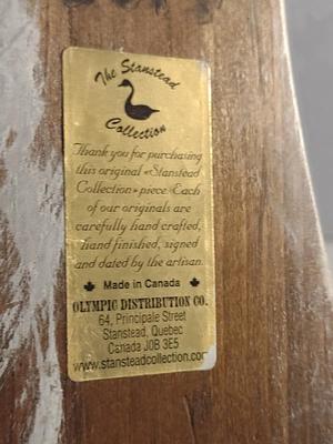 Stanstead Collection Hand Carved Swan Decoy