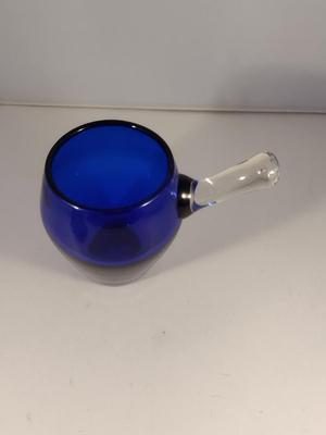 Cobalt Blue Glass Swedish Beer Mug