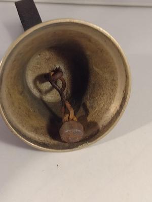 Antique Swiss Brass Cow Bell- 1878 Saicnelecier Chiantel Fondeur