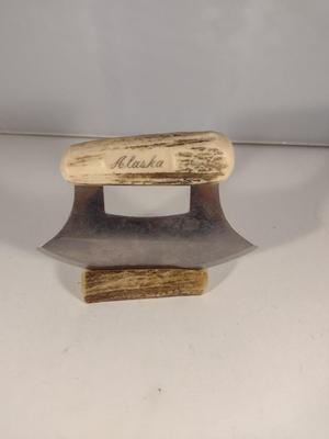 Alaskan Ulu Cutlery with Stand