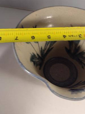 Pottery Bowl with Spout
