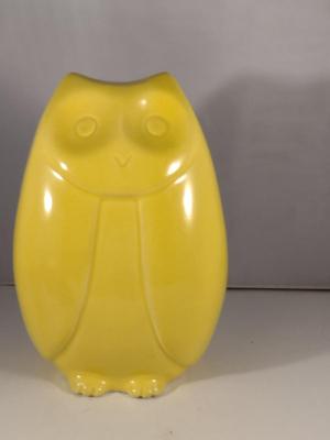 Vintage Ceramic Owl Design Coin Bank- Clover Industries