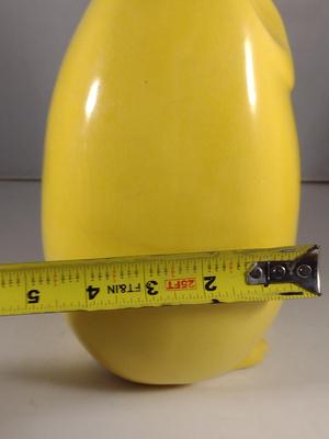 Vintage Ceramic Owl Design Coin Bank- Clover Industries