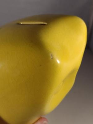 Vintage Ceramic Owl Design Coin Bank- Clover Industries