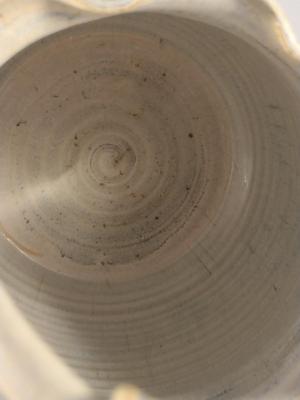 Hand Made Glazed Pottery Basket