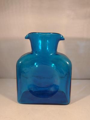 Art Glass Double Spout Pitcher- Possibly Blenko
