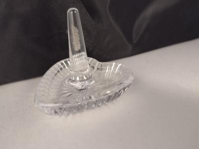 Waterford Crystal Heart Shaped Ring Holder